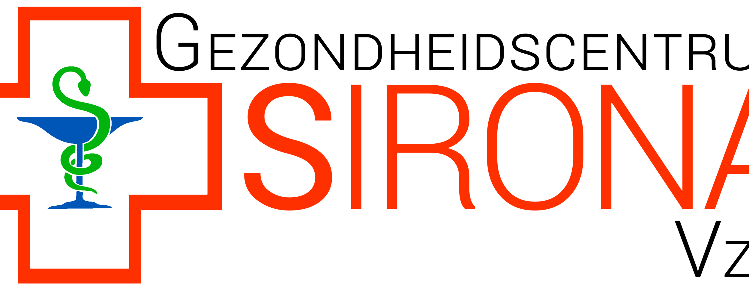 Logo Sirona - Zonder contactgegevens - Zwart